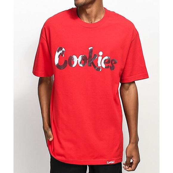 cookies shirt red